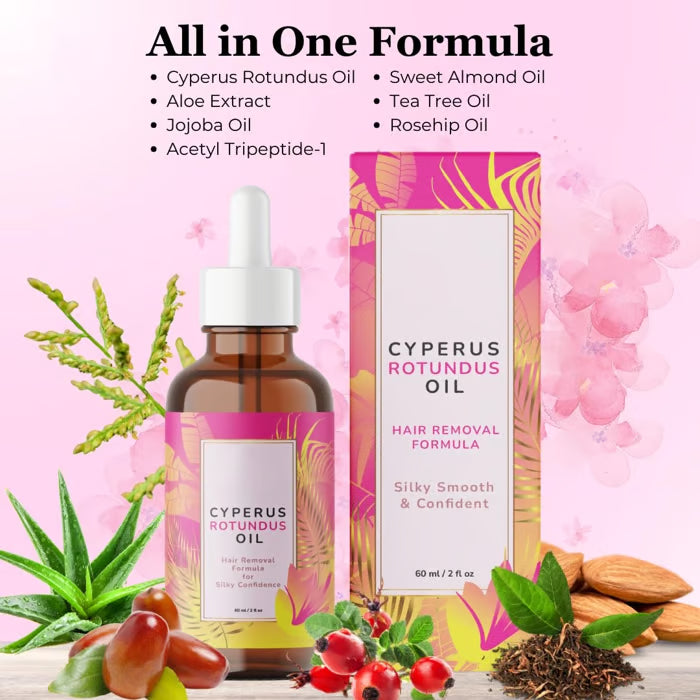 🔥Buy 1 Get 1 Free!🏆Flash Sale⚡ 50K+ SOLD! Almost Gone-💥All in One Hair removal oil