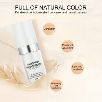 🎁LAST DAY BUY 1 GET 1 FREE🔥2025 Colour Changing Mature Skin Foundation