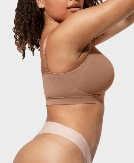 Womens Wireless Sculpt Bra Comfort Bralettes No Underwire Unlined Cami Bra
