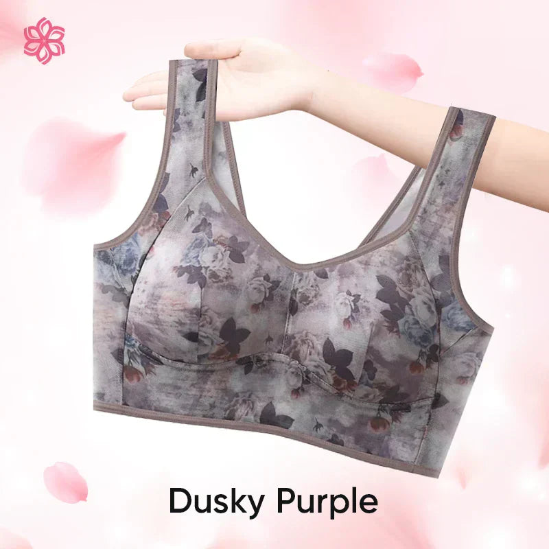 Ice Silk Lace Cooling Comfort Bra