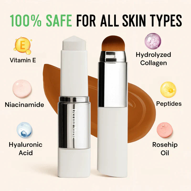 🔥Your Christmas gift💥NEW & Upgraded💥 The most popular cosmetics at present-Korean Color-Changing Foundation Stick2.0