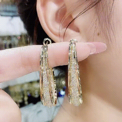 🔥HOT SALE - 46% OFF🔥To My Best Friend-Fashion Oval Earrings