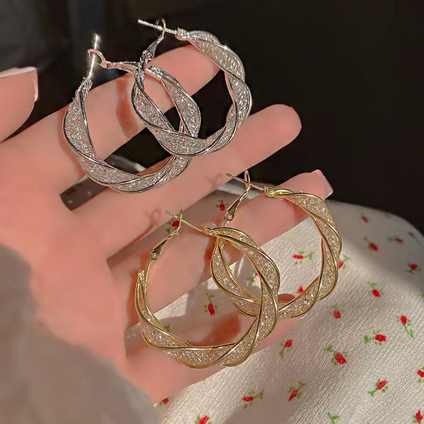 Upgraded French Crystal Earrings – Lighter, Stronger, and Tarnish-Resistant